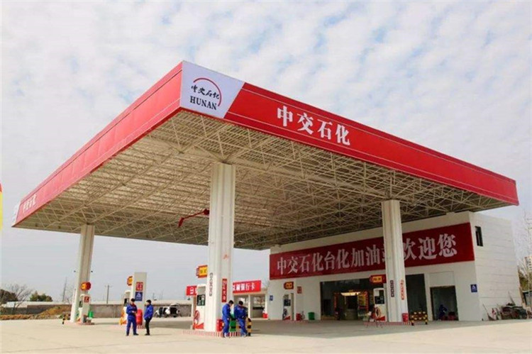 沧州加油站钢结构网架案例6